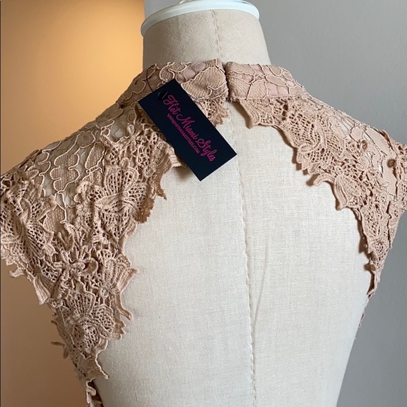 Hot Miami Styles lace dress size S - Picture 3 of 4